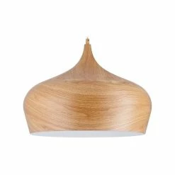 Tout neuf 🎉 Paris prix Lustre - suspension en métal imitation bois. 30x130 cm E27 40 W marron 🎉