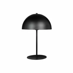 Tout neuf ⭐ Paris prix INTERNATIONAL DESIGN Lampe champignon en métal - 25x25x33 cm - Noir ⌛