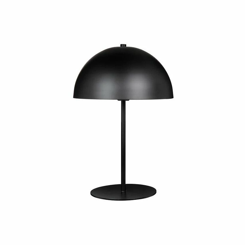 Tout neuf ⭐ Paris prix INTERNATIONAL DESIGN Lampe champignon en métal - 25x25x33 cm - Noir ⌛