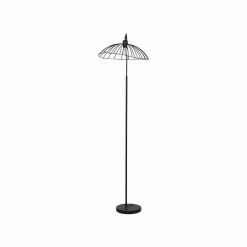 Meilleur prix 🎁 Paris prix INTERNATIONAL DESIGN Lampadaire étoile en metal noir et abat jour armaturee 💯