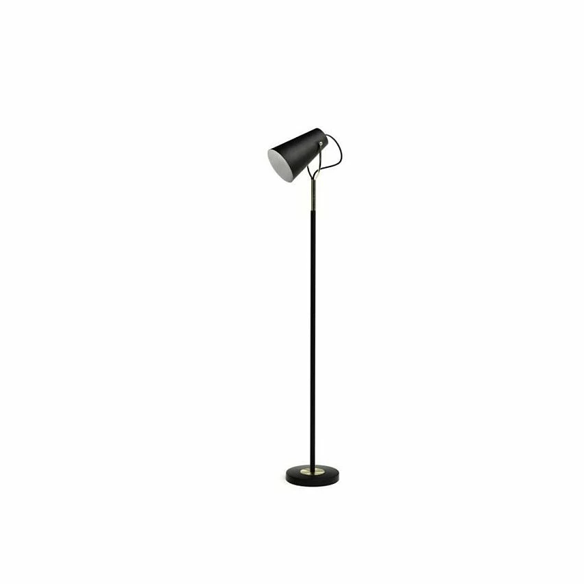 Coupon ❤️ Paris prix Lampadaire en métal incandescent a tete orientable - Ø 23 x H 150 cm - Noir ❤️ – Image 3