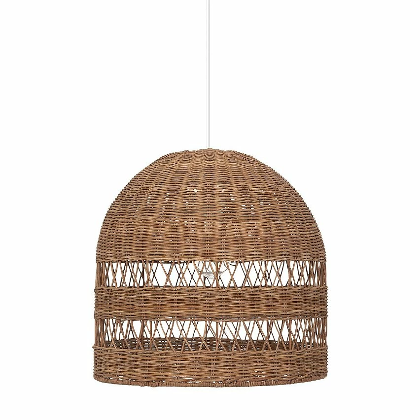 Nouveau 🧨 Atmosphera Suspension rotin Lyna naturel D38 🔥