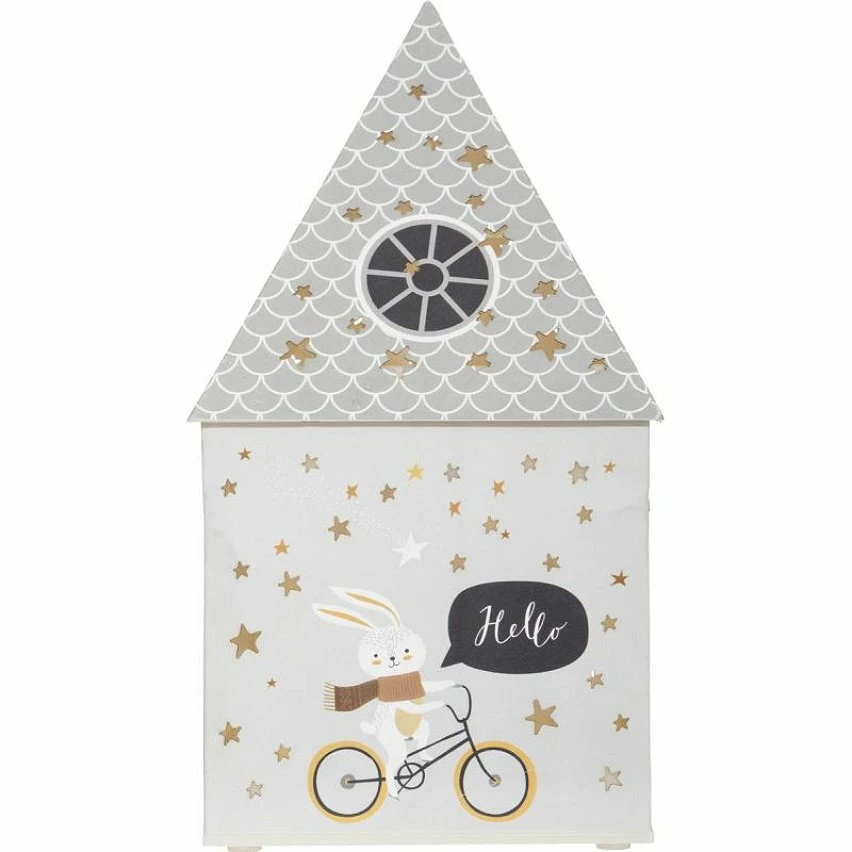 Meilleure affaire ⌛ Atmosphera Lampe à Poser Enfant "Maison" 21cm Gris ❤️ – Image 4