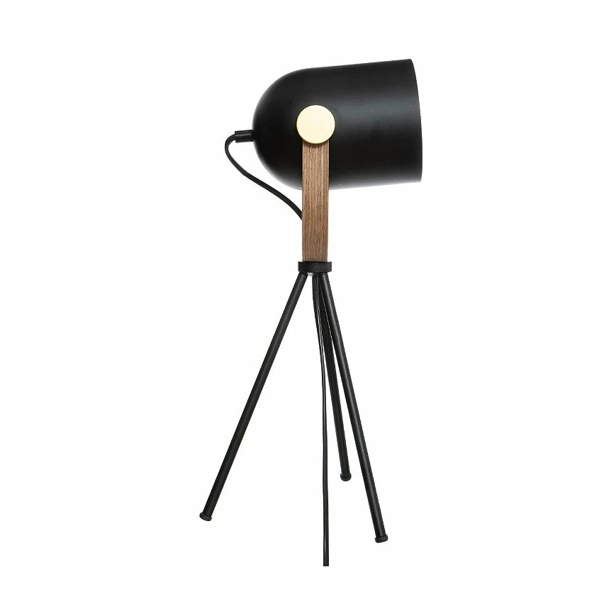 Meilleure affaire 🎁 Atmosphera Lampadaire Trépied Design "Bil" 45cm Noir ✔️ – Image 3