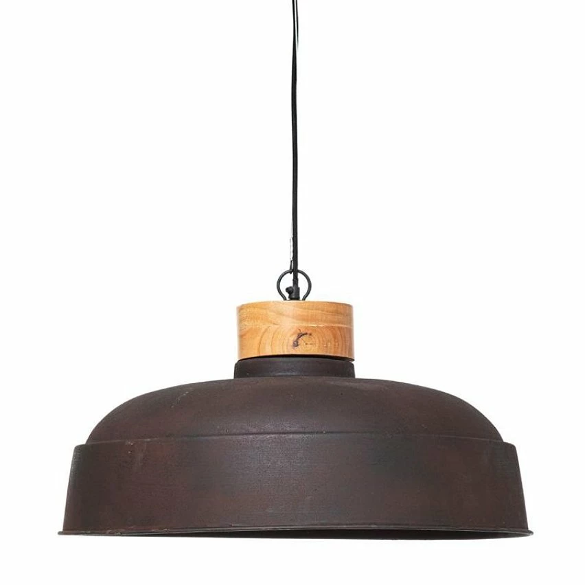 Nouveau ✨ Atmosphera Lampe Suspension en Métal "Prao" 57cm Gris 😉