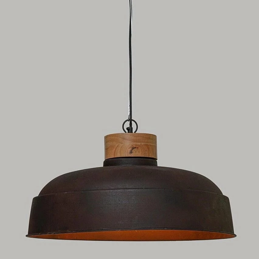 Nouveau ✨ Atmosphera Lampe Suspension en Métal "Prao" 57cm Gris 😉 – Image 4