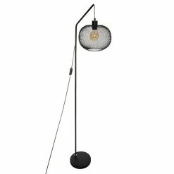 Meilleur prix 😉 Atmosphera Lampadaire Arc Design "Emie" 157cm Noir 🔔