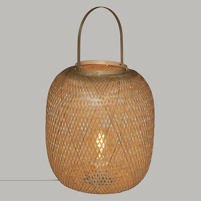 Bon marché 🎁 Lampe à poser bambou Lesia H45 Atmosphera turel clair 🧨 – Image 4