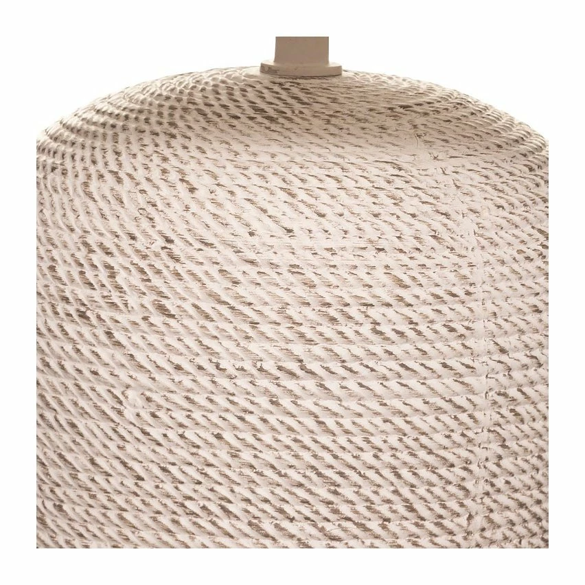 Meilleure affaire đ Atmosphera Lampe Ă poser en CĂ©ramique Beige et Abat jour Blanc H 39.5 cm đ â Image 3