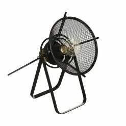 Coupon 🎉 Atmosphera Lampe à poser en Métal Noir H 31 cm 💯