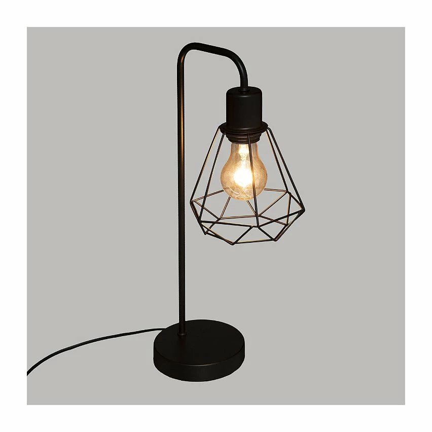 Les meilleures critiques de 🔔 Atmosphera Lampe à poser en Métal filaire Noir H 46 cm ❤️ – Image 2