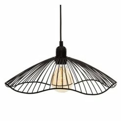 Meilleure affaire 🛒 Atmosphera Suspension Design en Métal "Galt" 34cm Noir 😉
