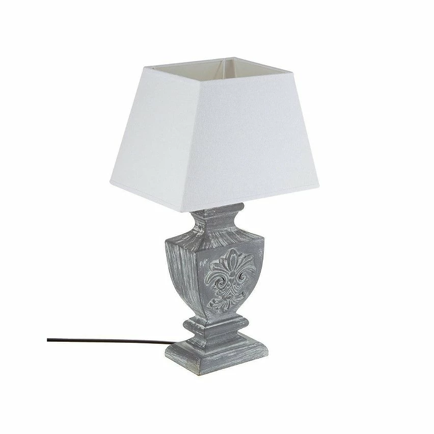 Meilleure vente ⭐ Lampe à poser en bois patiné - Atmosphera 🌟