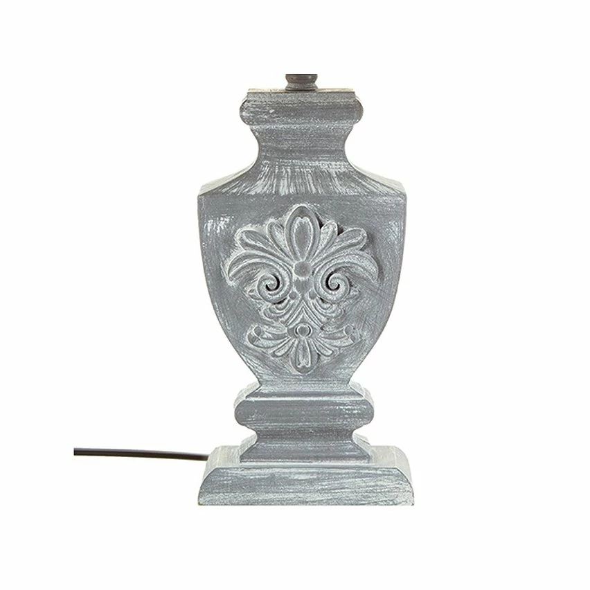 Meilleure vente ⭐ Lampe à poser en bois patiné - Atmosphera 🌟 – Image 2