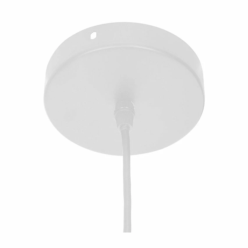 Budget đ„ Atmosphera Lampe Suspension MĂ©tal "Cloche" 19cm Blanc â â Image 3