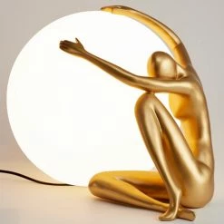 De gros â€ïž Magneticland Lampe SphĂšre Sculpture Etreinte Or Collection INTERIOR â€ïž