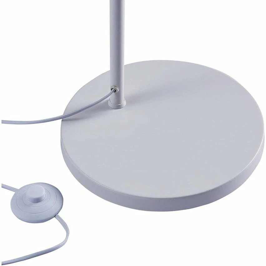 Nouveau 👍 Altobuy GASPARD - Lampadaire Déporté en Métal et Abat-Jour Tissu Gris 🧨 – Image 9