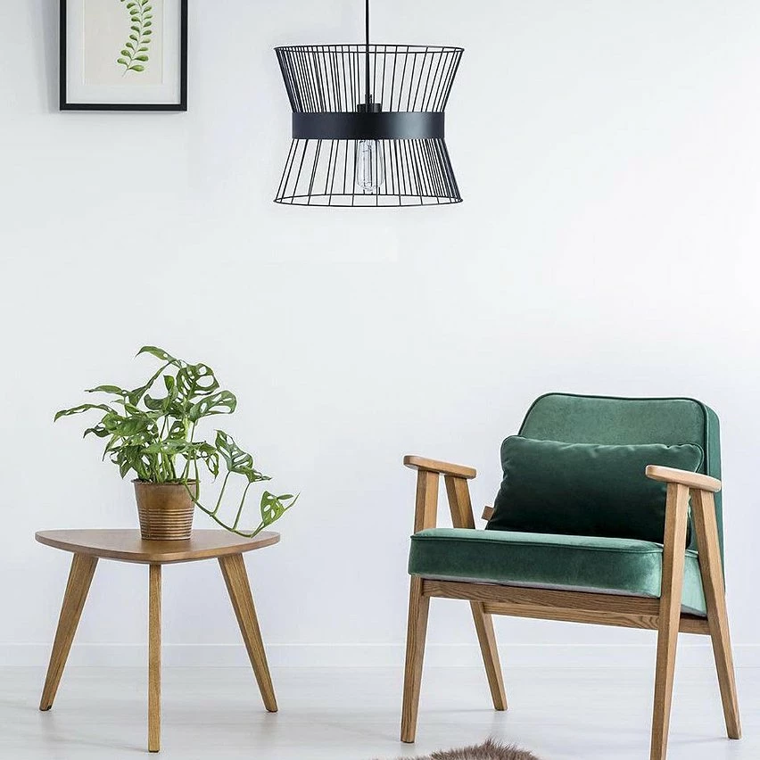 Meilleure affaire 💯 Altobuy KASITA - Suspension en Métal Filaire Noir 🔔 – Image 4