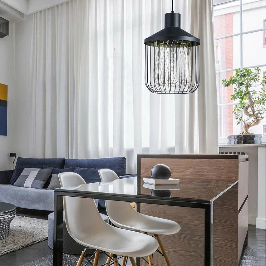 Remise ❤️ Altobuy KAIOLA - Suspension Cage en Métal Noir ⌛ – Image 8