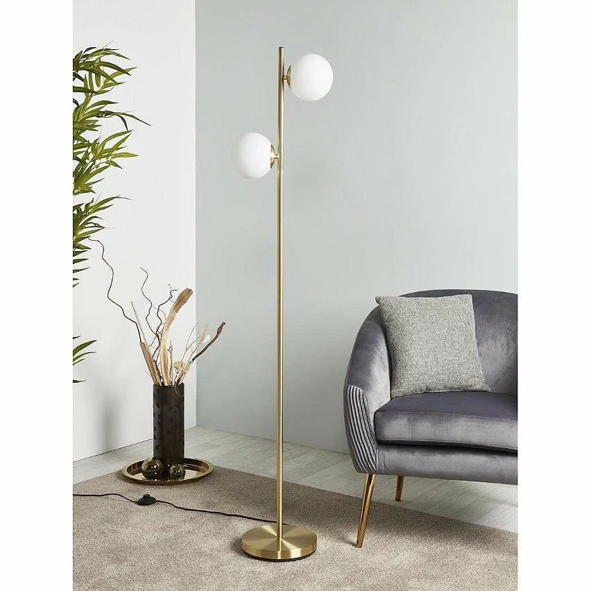 Les meilleures critiques de ✨ Altobuy BARTH - Lampadaire en Métal Noir Double Abat-jour en Verre 🎁 – Image 4