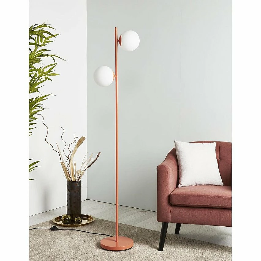 Les meilleures critiques de ✨ Altobuy BARTH - Lampadaire en Métal Noir Double Abat-jour en Verre 🎁 – Image 6