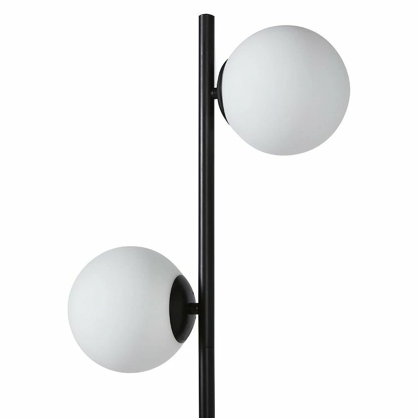 Les meilleures critiques de ✨ Altobuy BARTH - Lampadaire en Métal Noir Double Abat-jour en Verre 🎁 – Image 14