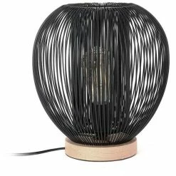 Coupon ⌛ The Home Deco Light Lampe boule filaire à poser 26 cm 🥰