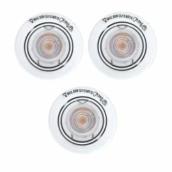 Les meilleures critiques de 😍 Paris prix Lot de 3 Spots Encastrés "Orientable" 9cm Blanc ⭐