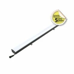 Acheter ✨ Miidex Réglette LED Noire 50W Linkable 1,5m Blanc Naturel 5000K 🤩