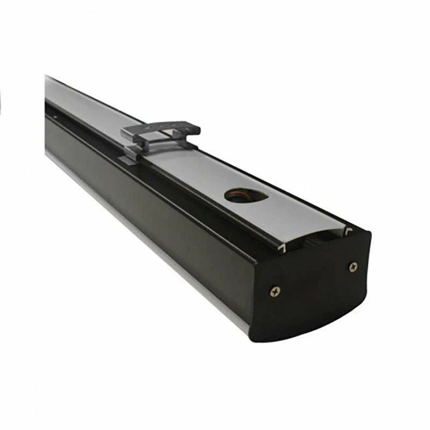 Bon marchĂ© đ Miidex Lot de 2 Caches Fins pour RĂ©glette LED Noire đ â Image 2