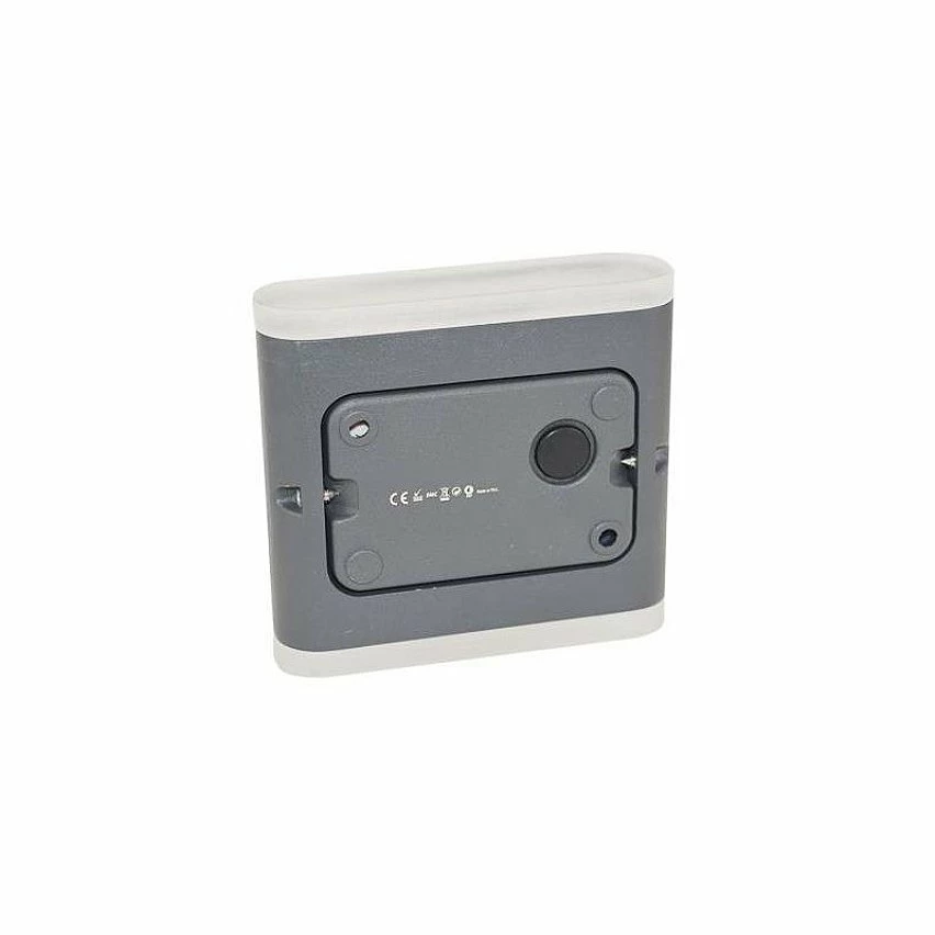 Budget ⌛ Miidex Applique Murale LED 6W Carré Grise IP54 - Blanc Chaud 3000K 👏 – Image 3