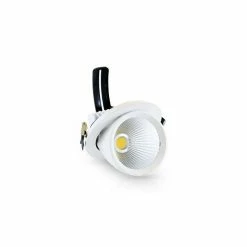 Offres ⌛ Miidex Spot LED Escargot Blanc Encastrable Orientable 10W (90W) - Blanc Naturel 4000K 🛒