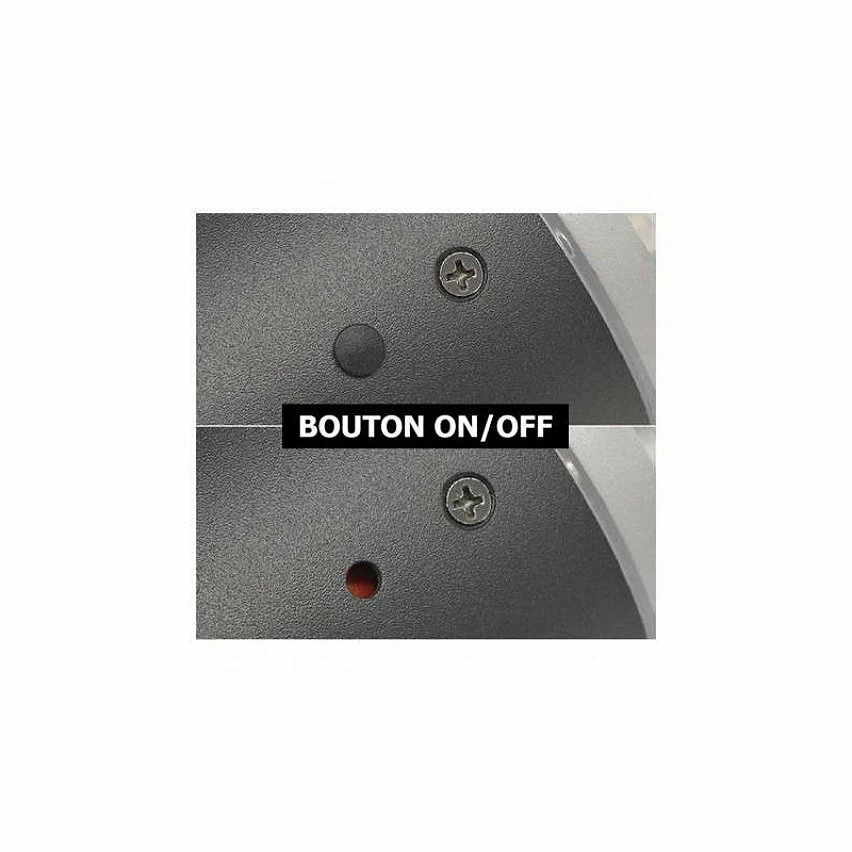 De gros đ Miidex Potelet LED Solaire 4 W Noir 80cm IP65 - Blanc Naturel 4000K â â Image 4