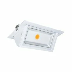 Bon marché 🔔 Miidex Spot LED Encastrable Rectangulaire Orientable Blanc 30W Blanc Chaud 3000K ❤️