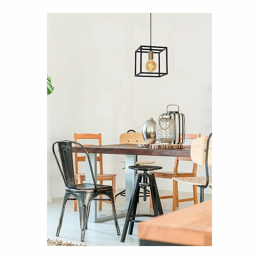 De gros 🔥 Lampea Suspension en métal industriel Rosy ⭐ – Image 3