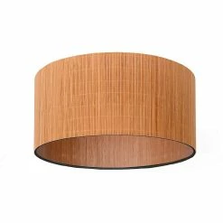 Tout neuf ✔️ Lampea Plafonnier de salon design Ø 42 cm Bois clair Fleur 👏