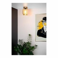 Budget 🤩 Lampea Plafonnier vintage de salon Ø 18 cm Agathe ❤️