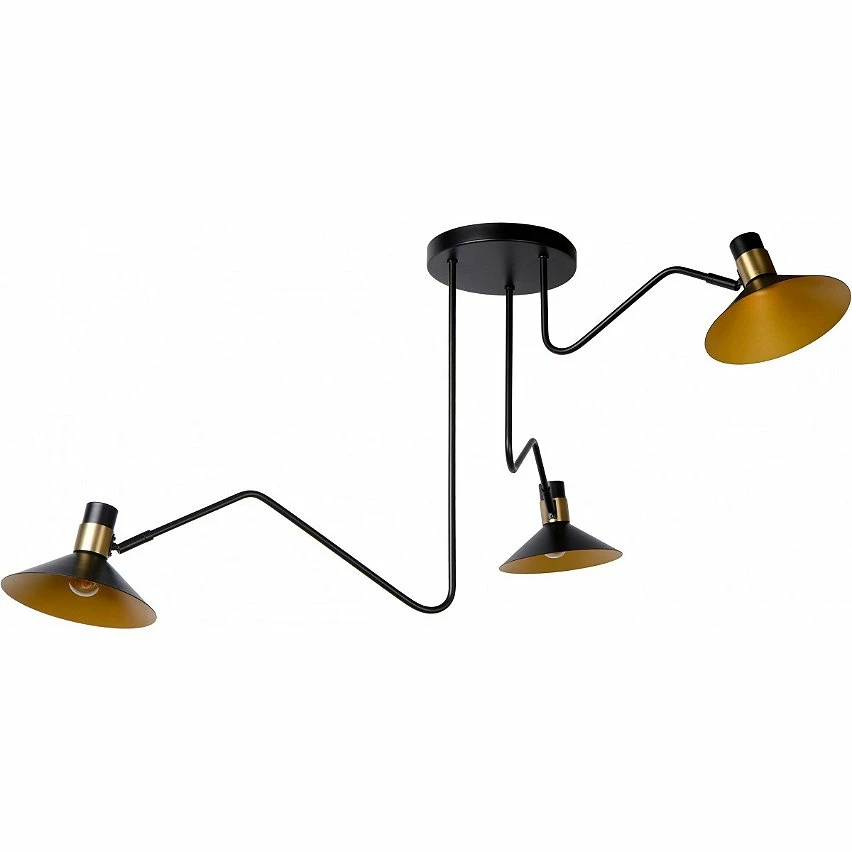 Vente flash 🌟 Lampea Plafonnier vintage Ø 108 cm salon et salle à manger Loft 💯 – Image 3