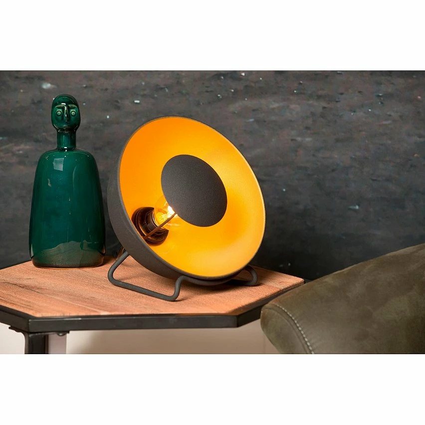 Vente flash 🌟 Lampea Lampe de table industrielle Ø 20 cm 1xE14 Swan 🧨 – Image 2