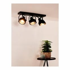 Vente flash ❤️ Lampea Spot plafond industriel 3xGU10 Casa ⭐