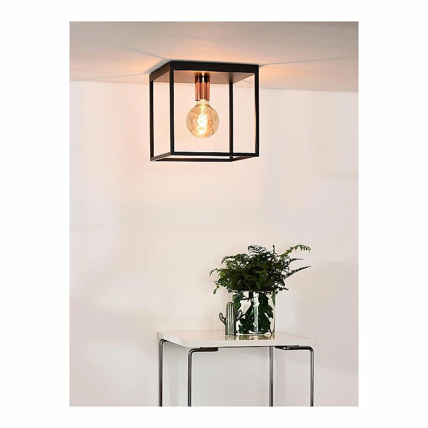 Bon marchĂ© đ„° Lampea Plafonnier industriel en mĂ©tal 1xE27 Charley đ â Image 2