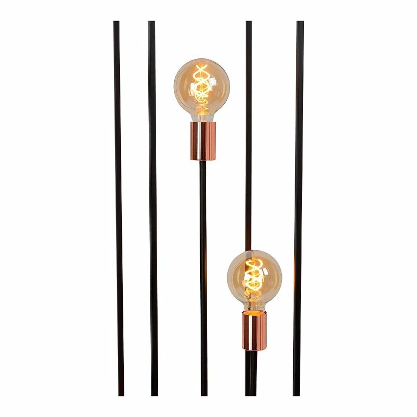 Promo 😉 Lampea Lampadaire industriel 3 lampes Miranda 🔔 – Image 5