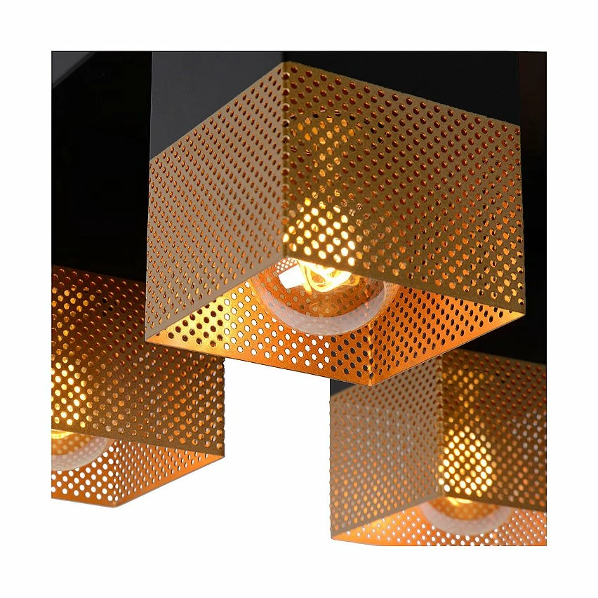 Les meilleures critiques de ⭐ Lampea Plafonnier industriel intérieur 4xE27 Renata 👏 – Image 5