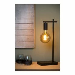 Offres 🔥 Lampea Lampe de table industrielle 1xE27 Sloan 🔔