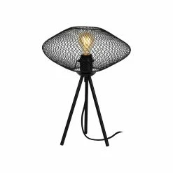 Promo đ€© Lampea Lampe de table industrielle ronde 1xE27 Meshiva âïž