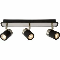 Coupon đ Lampea Spot plafond moderne LED dimmable 3 lampes Nert đ