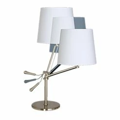 Bon marché 🌟 Deladeco Lampe à poser moderne inclinable 67 cm Stardust 🎉