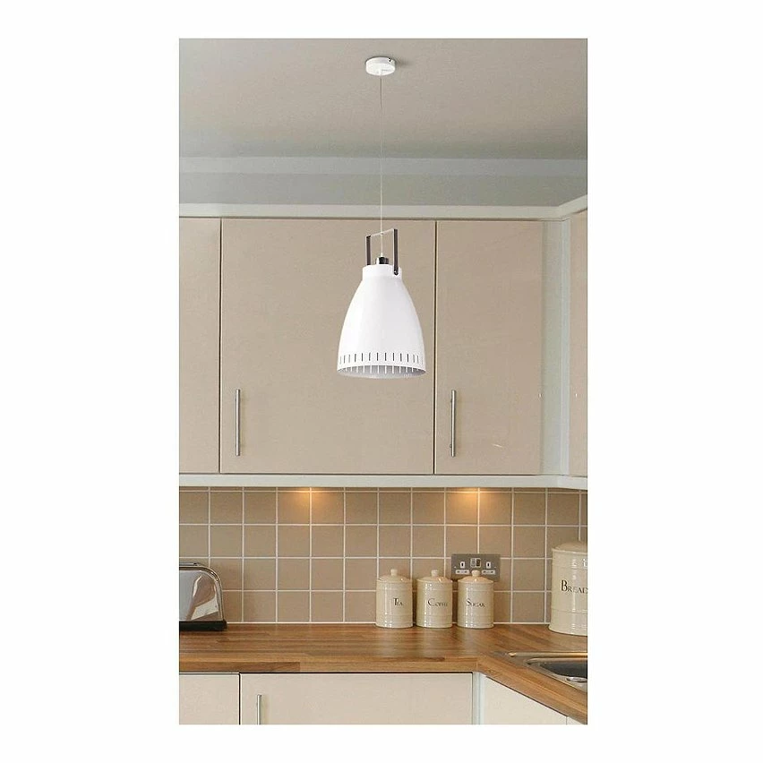 Tout neuf 😀 Lampea Suspension industrielle pour salon 40 cm Glycine 😉 – Image 10