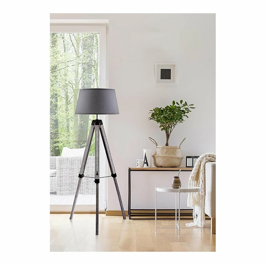 Sortie 🤩 Lampea Lampadaire industriel pour salon 144 cm Almandin ✔️ – Image 2