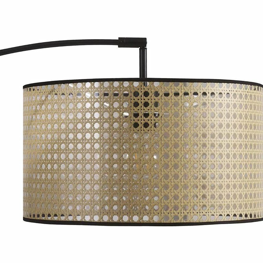 Promo â Vivabita Lampadaire design cannage pour salon 170 cm Thulite đ â Image 4